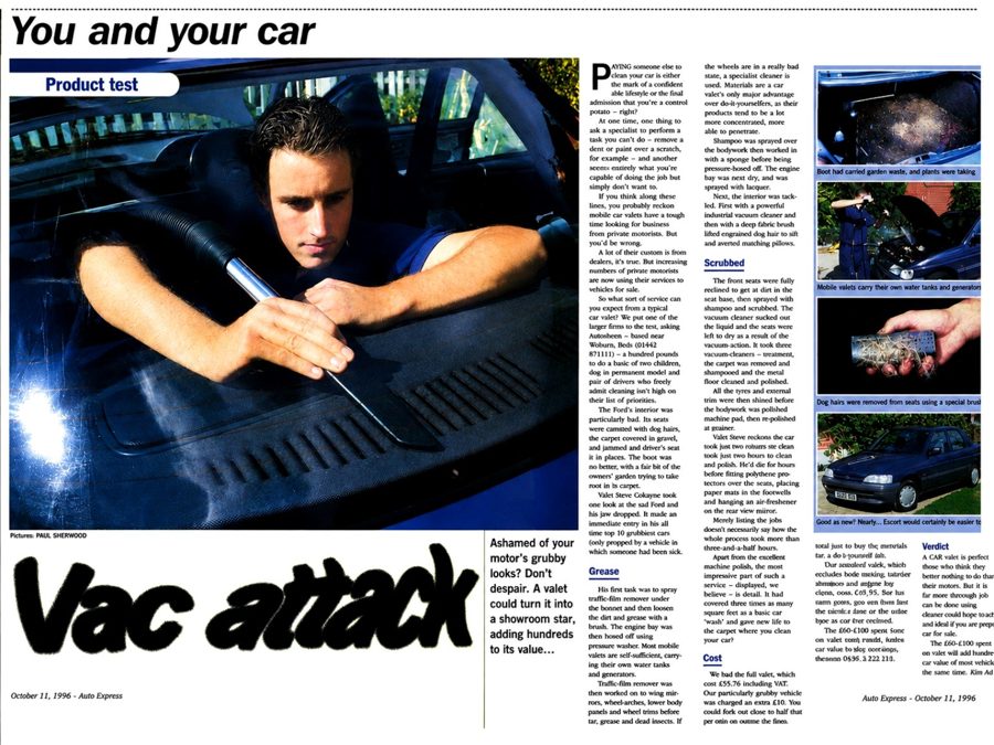 Auto Express Vac Attack feature